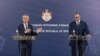 Generalni sekretar NATO-a Jens Stoltenberg i predsednik Srbije Aleksandar Vučić nakon sastanka u Beogradu (foto: Fonet)