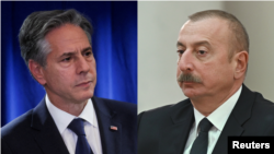 Antoni Blinken və İlham Əliyev
