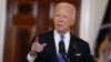 Le président Joe Biden prononce un discours à la Maison Blanche, le 1er juillet 2024. 