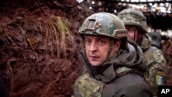 Perezida wa Urkaine Volodymyr Zelenskyy ku rugamba rw'intambara 