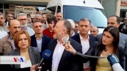 HDP'ê li Enqere Dijî Operasyona Sûrîyê Preskonferans Dar Xist