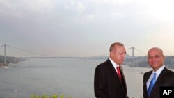 Berham Salih û Recep Tayyîp Erdogan
