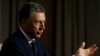 FILE - Kurt Volker, U.S. special representative for Ukraine negotiations, speaks during an interview with Reuters in Kyiv, Oct. 28, 2017. 
