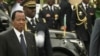 FILE - Cameroon President Paul Biya arrives at the May 20 Boulevard for National Day celebrations, in Yaounde, May 20, 2018.