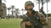 FILE - U.S. soldiers secure the area around palace in Baghdad, Iraq. 