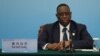 Le président sénégalais Macky Sall à Beijing le 4 septembre 2018.