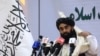 په افغانستان د واک ترلاسه کولو وروسته طالبانو ویلي وو چې د افغانانو د بنیادي حقونو او د رای د ازادۍ احترام به کوي خو په ورستیو ورځو کې دا الزامات زیات شوي چې طالبانو د دغو ژمنو خلاف ورزي کوي. تصویر کې د طالبانو ترجمان ذبیح الله مجاهد لیدل کیږي