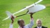 Pathologist Timothy Amukele, left, teamed with Robert Chalmers and other engineers to create a drone courier system that transports blood to diagnostic laboratories. (Credit: Johns Hopkins Medicine)