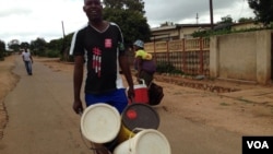 Izakhamizi ezidinga amanzi koBulawayo