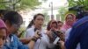 Menlu Retno Marsudi di Istana Kepresidenan Jakarta, Kamis 12 Maret 2015 (Foto: VOA/Andylala).