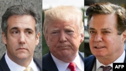 Michael Cohen, Donald Trump,Paul Manafort