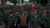 Venezuela's President Nicolas Maduro walks next to Venezuela's Defense Minister Vladimir Padrino Lopez and Remigio Ceballos, Strategic Operational Commander of the Bolivarian National Armed Forces, during a ceremony at a military base in Caracas, Venezuela, May 2, 2019.