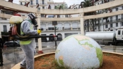 VOA Asia - Coronavirus response pits U.S states against Washingtom