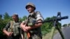Українські військові у Донецькій області.