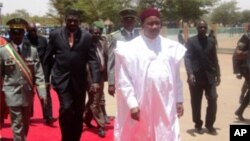 L'investiture du président Issoufou, le 7 avril 2011.