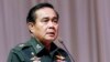 Thai Army chief General Prayuth Chan-ocha speaks at a meeting to discuss the 2015 national budget, at the Army Club in Bangkok, June 13, 2014.