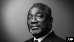 L'ancien général congolais Ferdinand Mbaou à Paris,le 21 septembre 2018. AFP PHOTO / JOEL SAGET