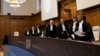 გაეროს საერთაშორისო სასამართლოს (ICJ) სხდომათა დარბაზი ჰააგაში. 24 მაისი, 2024 წ. 