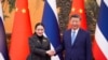ထိုင်းဝန်ကြီးချုပ် Paetongtarn Shinawatra နဲ့တရုတ်သမ္မတ Xi Jinping တို့ နှစ်နိုင်ငံသံတမန်ဆက်ဆံရေး နှစ် (၅၀) ပြည့်အထိမ်းအမှတ် တရုတ်နိုင်ငံ၊ ဘေဂျင်းမြို့မှာ တွေ့ဆုံစဥ်။ (ဖေဖေါ်ဝါရီ ၆၊ ၂၀၂၅)
