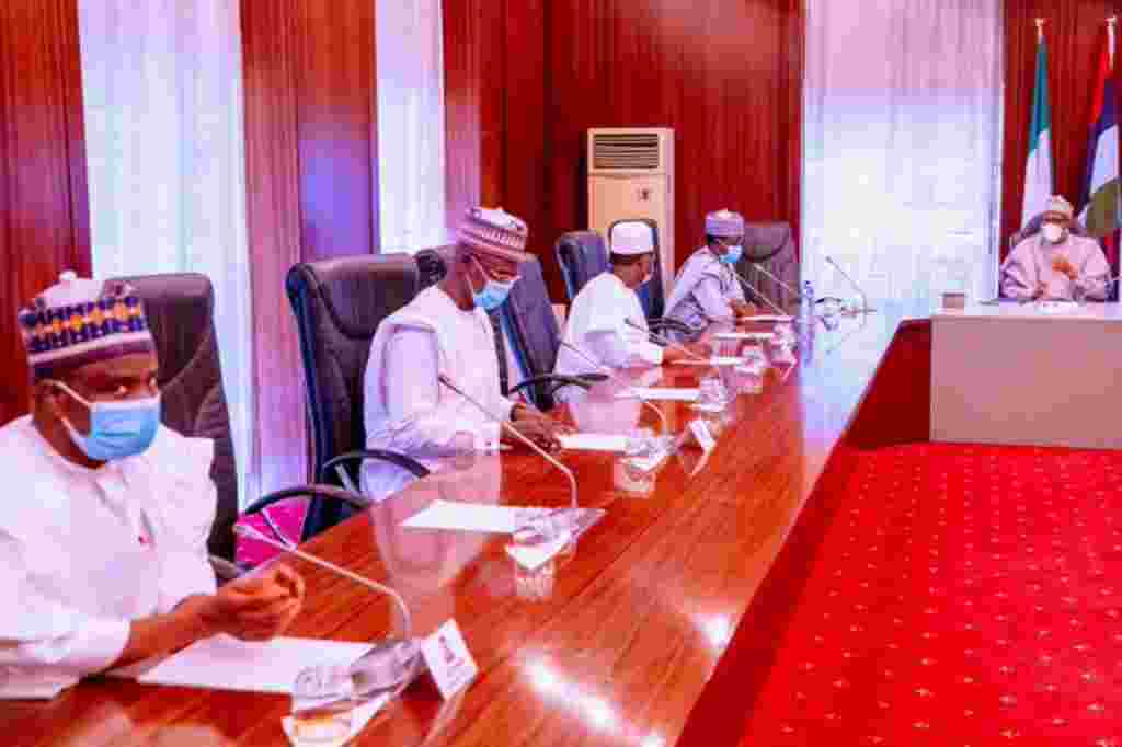 Hotunan Gwamnonin Arewacin Najeriya Yayin Ziyarar da Suka Kai wa Shugaba Muhammadu Buhari