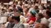 Nepalese lawmakers attend the constituent assembly session for the proclamation announcement of the adoption of the nation's new constitution in Kathmandu, Nepal, Sep 20, 2015. 