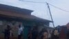 La police patrouille à Bukavu où tout est calme, en RDC, le 25 février 2018. (VOA/Ernest Muhero)
