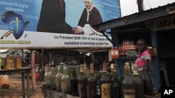 Un marché à Cotonou, au Bénin, 16 novembre 2011.