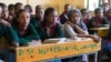 Girls attend school in Ethiopia. (Photo: Courtesy of Joni Kabana with Dignity Period)
