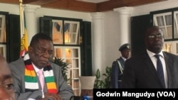 Mutungamiri wenyika VaEmmerson Mnangagwa