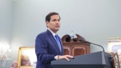 美国国务卿卢比奥2025年7月1日在国务院举行的印太四国会议开始时发言。
