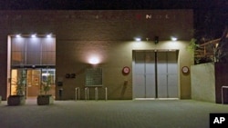 Vue extérieure de la prison de Scheveningen, où se trouve Laurent Gbagbo