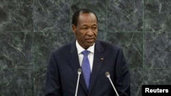 Blaise Compaoré, l'ancie président du Burkina Faso. REUTERS/Stan Honda/Pool 