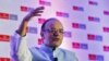 FILE - India's Finance Minister Arun Jaitley speaks at an Economist conference in New Delhi, India, Sept. 9, 2015. 