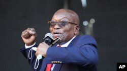 Rais wa zamani wa Afrika kusini, Jacob Zuma