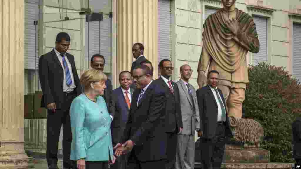 &nbsp;ቻንስለር ጀርመን ኣንገላ መርከል ኣብ ኢትዮጵያ ናይ ሓደ መዓልቲ መገሻ ፈጺመን