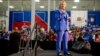 Democratic presidential candidate Hillary Clinton speaks at the Union of Carpenters and Millwrights Training Center during a campaign stop in Louisville, Ky., Sunday, May 15, 2016.