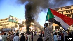 Maandamano mjini Khartoum.
