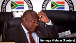 Rais wa Afrika Kusini Cyril Ramaphosa
