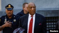 Actor and comedian Bill Cosby exits the Montgomery County Courthouse after a jury convicted him in a sexual assault retrial in Norristown, Pennsylvania, U.S., April 26, 2018.